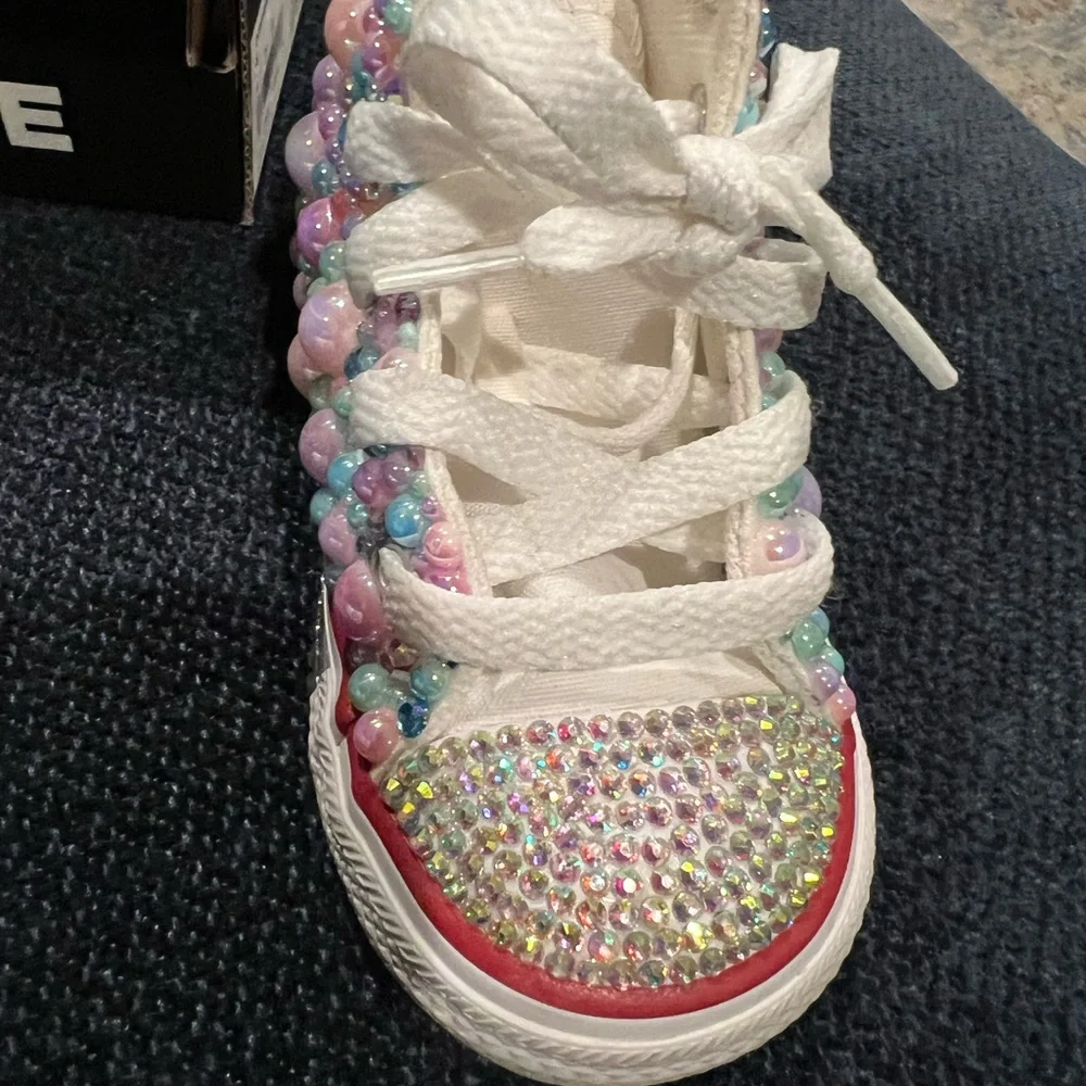 Converse Multicolor Beaded‎ High Tops